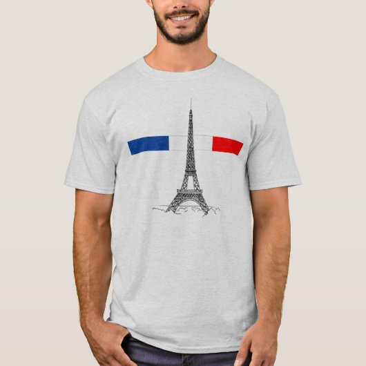 Eiffeltoren T-shirt (Voorkant)