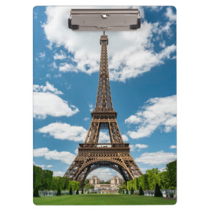 Eiffeltoren uitzicht vanuit Champ de Mars openbaar Klembord