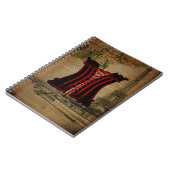 eiffeltoren van parijs - corset notitieboek (Linkerzijde)