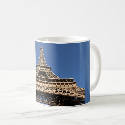 Eiffeltoren van Parijs in de Franse Mok (Voorkant rechts)
