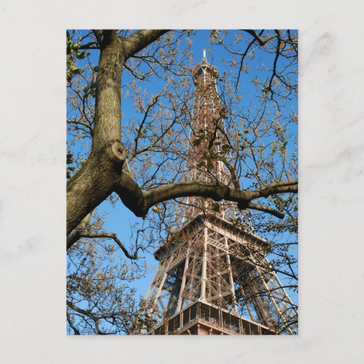 Eiffeltoren van Parijs in Frankrijk Briefkaart (Voorkant)