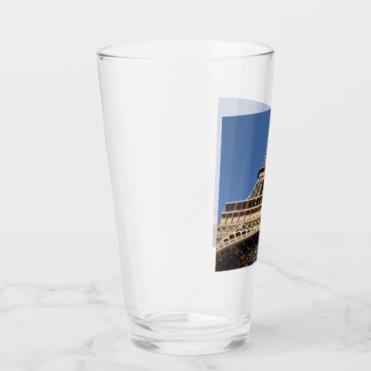 Eiffeltoren van Parijs in Frankrijk Glas (Rechts)