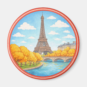 Eiffeltoren van Parijs Magneet