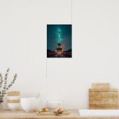 Eiffeltoren van Parijs Poster (Keuken)