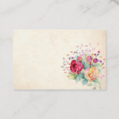 Eiffeltoren Visitekaartje (Achterkant)