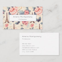 Eiffeltoren vlinder en Rozen