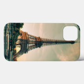 Eiffeltoren werpt kussen op Case-Mate iPhone case (Achterkant (horizontaal))