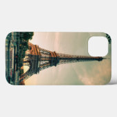 Eiffeltoren werpt kussen op Case-Mate iPhone case (Achterkant (horizontaal))