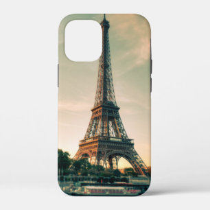 Eiffeltoren werpt kussen op iPhone 12 mini hoesje