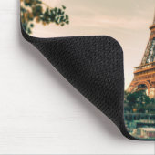 Eiffeltoren werpt kussen op muismat (Hoek)