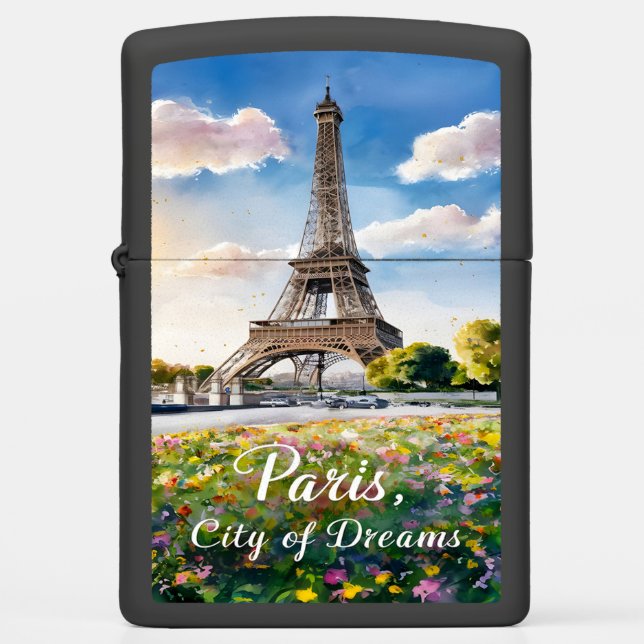 Eiffeltoren Zonsopgang in Parijs (Voorkant)