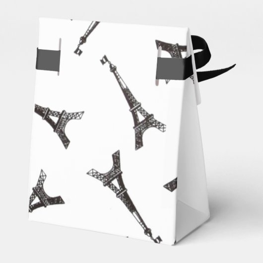 Eiffeltorens Bedankdoosjes (Achterkant)