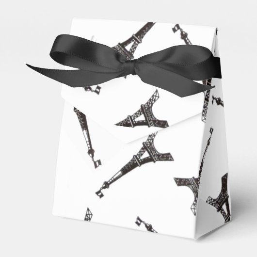 Eiffeltorens Bedankdoosjes (Voorkant Zijde)