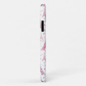 Eiffeltorens en gepersonaliseerde harten Case-Mate iPhone case (Achterkant/rechts)
