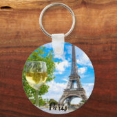 Eiffeltorenschotglas Sleutelhanger (Achterkant)