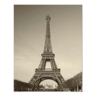Eiffeltower afdrukken foto afdruk