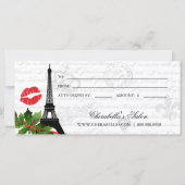 Eiffeltower met kerstcadeau voor Salon (Achterkant)