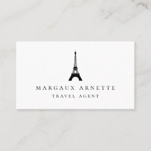 Eiffeltower - zwart Logo Visitekaartje