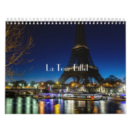 Eiffeltowerkalender Kalender