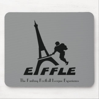 Eiffle Black Logo Mousepad Muismat