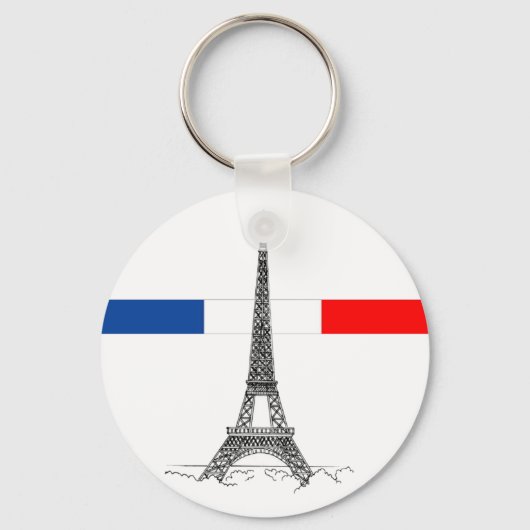 Eiffle Tower Sleutelhanger (Voorkant)