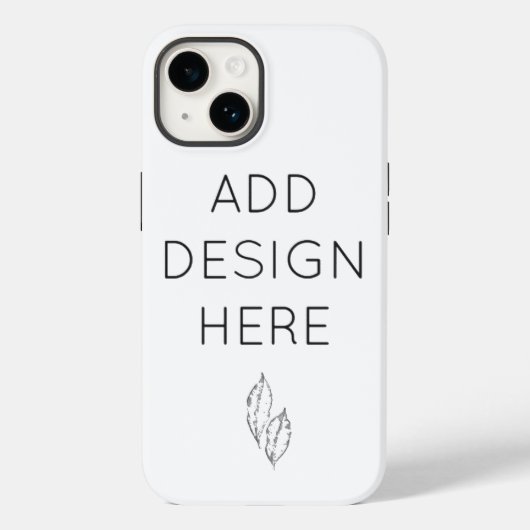 Eigen Afbeelding of ontwerp Case-Mate iPhone Case (Achterkant)