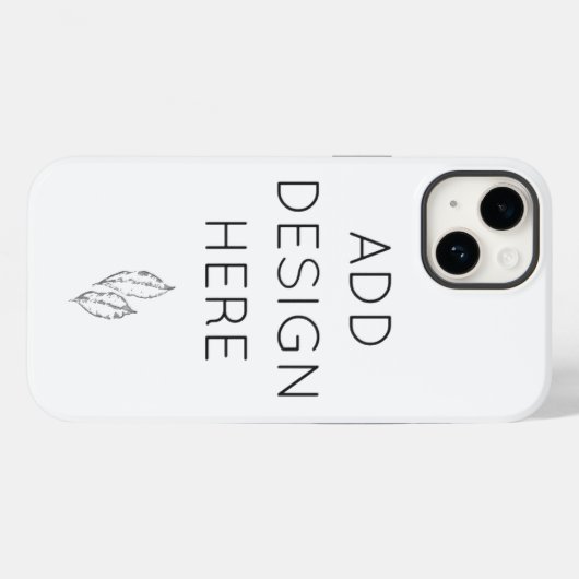 Eigen Afbeelding of ontwerp Case-Mate iPhone Case (Achterkant (horizontaal))
