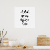 eigen Afbeelding poster toevoegen (Keuken)