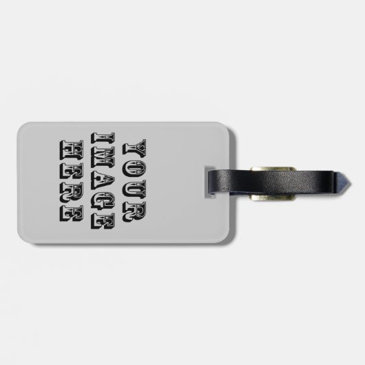 Eigen Bagagelabel (Achterkant horizontaal)