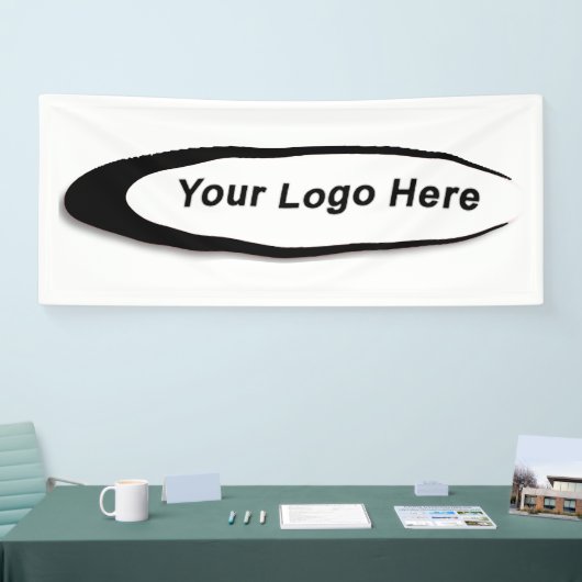 Eigen banner uni White - eigen kleur (Beurs)