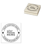 Eigen bedrijf Logo Rubberstempel Rubberstempel (Gestempeld)