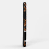 Eigen benaming chocolade bruine glitter leopard pr Case-Mate iPhone case (Achterkant/rechts)