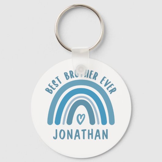 Eigen, beste broerzenknopjes voor regenboogbreder sleutelhanger (Voorkant)