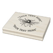 Eigen bijenteelt Honingbijenkruid Rubberstempel Rubberstempel (Stempel)