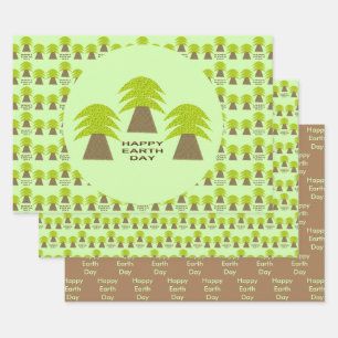 Eigen bomen op de Aarde Inpakpapier Vel