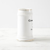 Eigen bruiloft Groomsman Beer Stein Bierpul (Center)