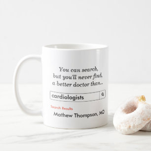 Eigen cadeau voor cardiologen koffiemok
