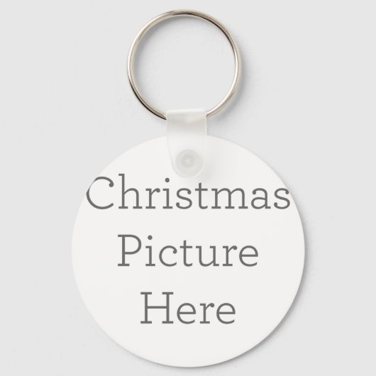 Metalen Cirkel sleutelhangers, 5,1 cm (Voorkant)