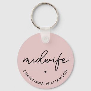 Eigen cadeautjes voor midwifery-toepassingen sleutelhanger