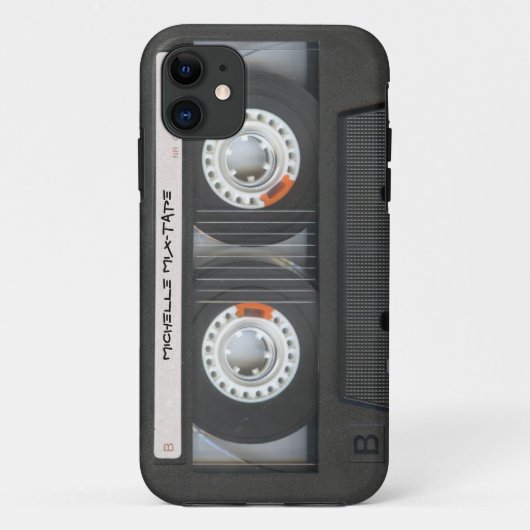 Eigen cassettemixtape Case-Mate iPhone case (Achterkant)