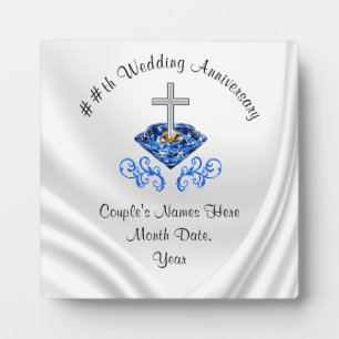 Eigen CHRISTELIJKE Jubileum voor weddenschappen Fotoplaat