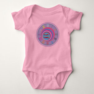 Eigen, cirkels voor scheerbare multicolor romper