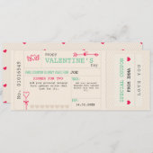 Eigen coupon Valentijnsdag  coupon Feestdagenkaart (Voorkant / Achterkant)