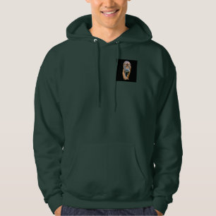 Eigen diepbos Groen Wandelend Mannen tijger Hoodie