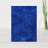 Eigen echte feestdagen kaart (Achterkant)