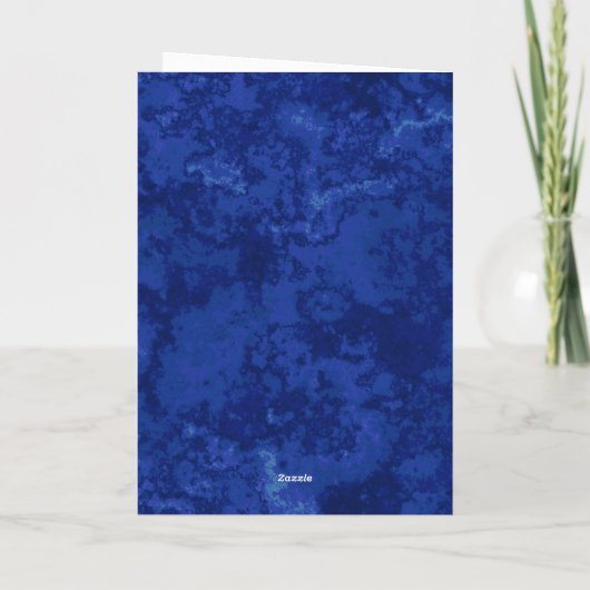 Eigen echte feestdagen kaart (Achterkant)