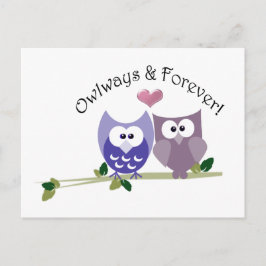 Eigen en eeuwig! Ontwerp van Cute Owl Briefkaart