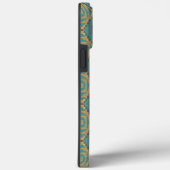 Eigen etnische Turquoise Blauwgroen bruin mozaïekp Case-Mate iPhone Case (Achterkant / Rechts)
