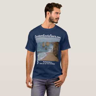 Eigen exotische rondleiding zee 12 apostelen en gi t-shirt