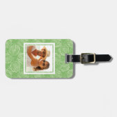 Eigen foto-contouren bagagelabel (Voorkant horizontaal)